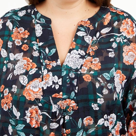 Tommy Hilfiger floral blouse - Picture 9 of 12